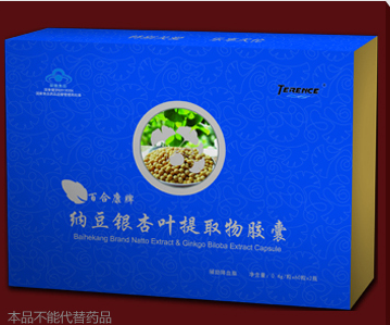 納豆銀杏葉提取物膠囊