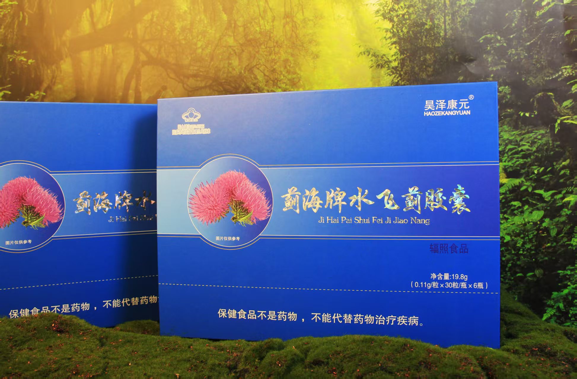 藍帽有廣審護肝水飛薊可大包可貼牌